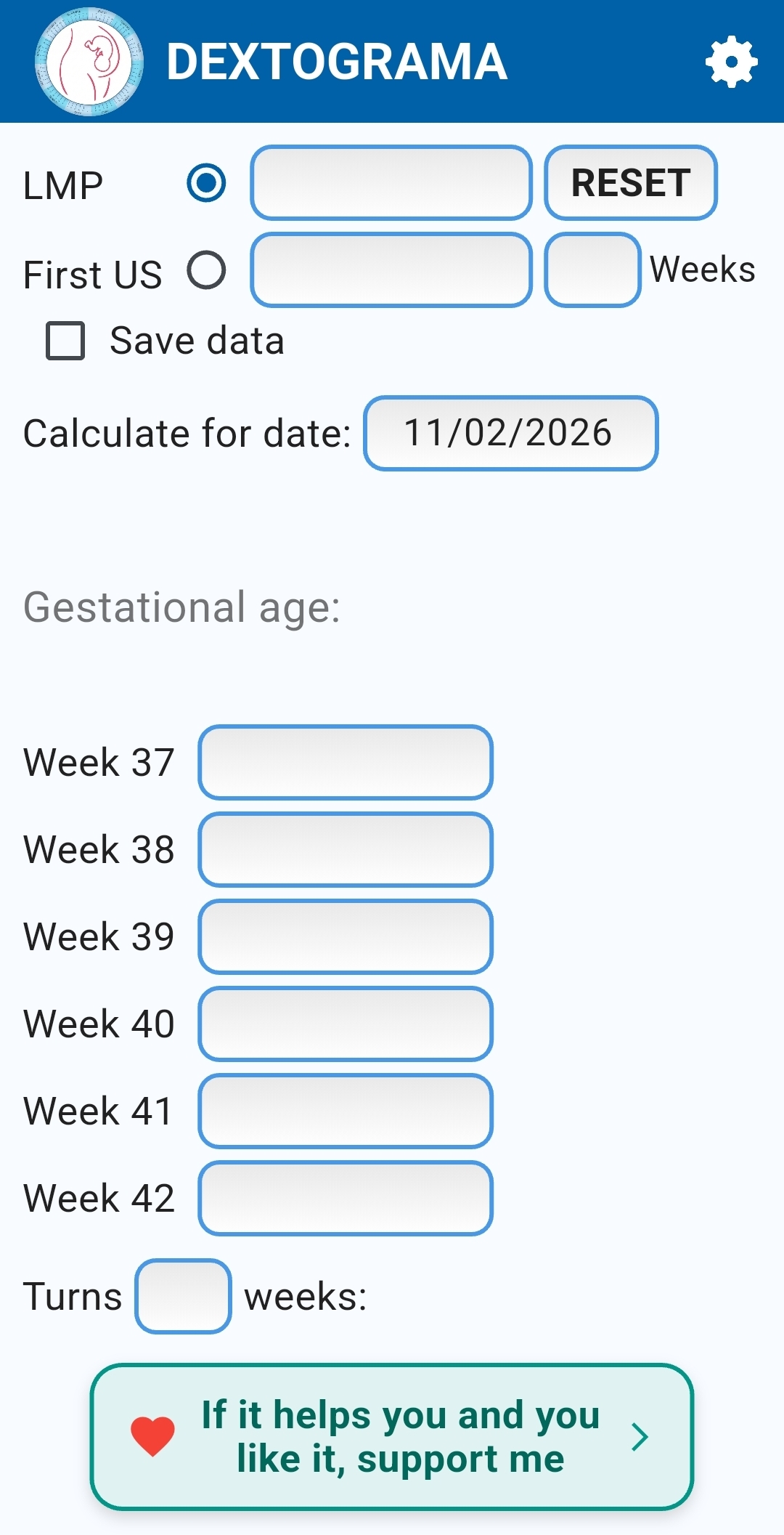 Dextograma Screenshot